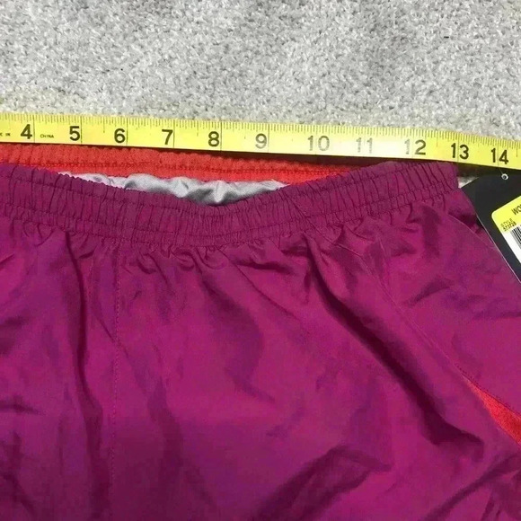 Nike Running Short Pink Lined Elastic Waist NEW - Picture 2 of 7